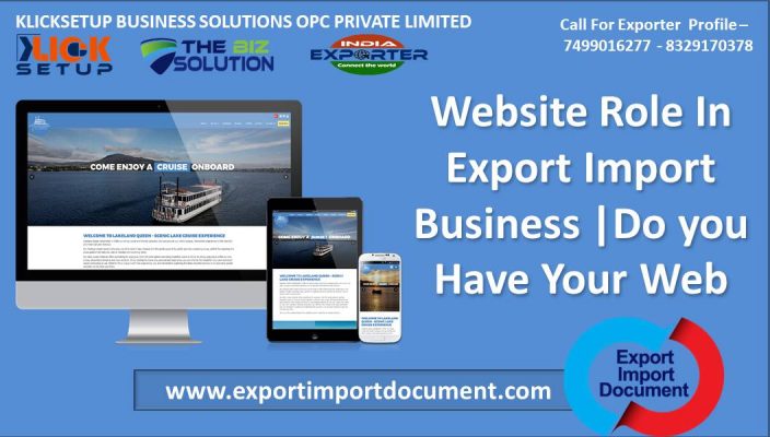 Significance Of Website In Export Import |Export Import Business Setup